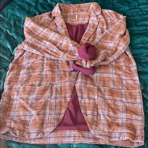Free People oversized blazer